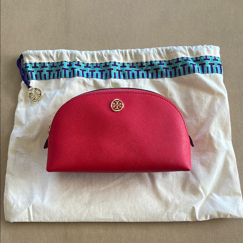 Tory Burch Red Leather Women's Bag